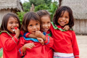 Shipabo Tribal Girls, Peru